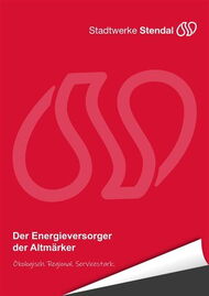 Unternehmensbroschüre der Stadtwerke Stendal