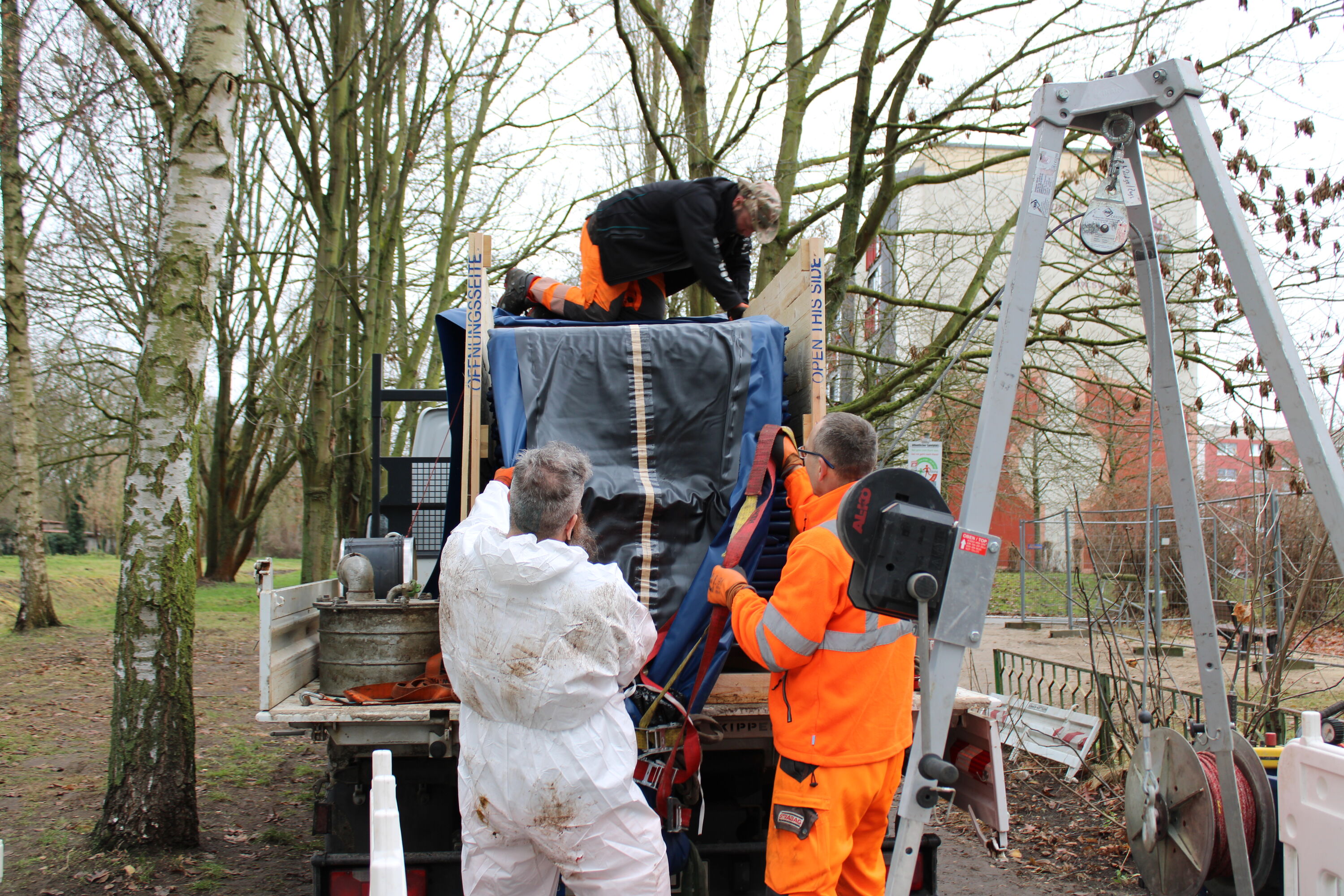 Inliner-Sanierung im Abwasserbereich