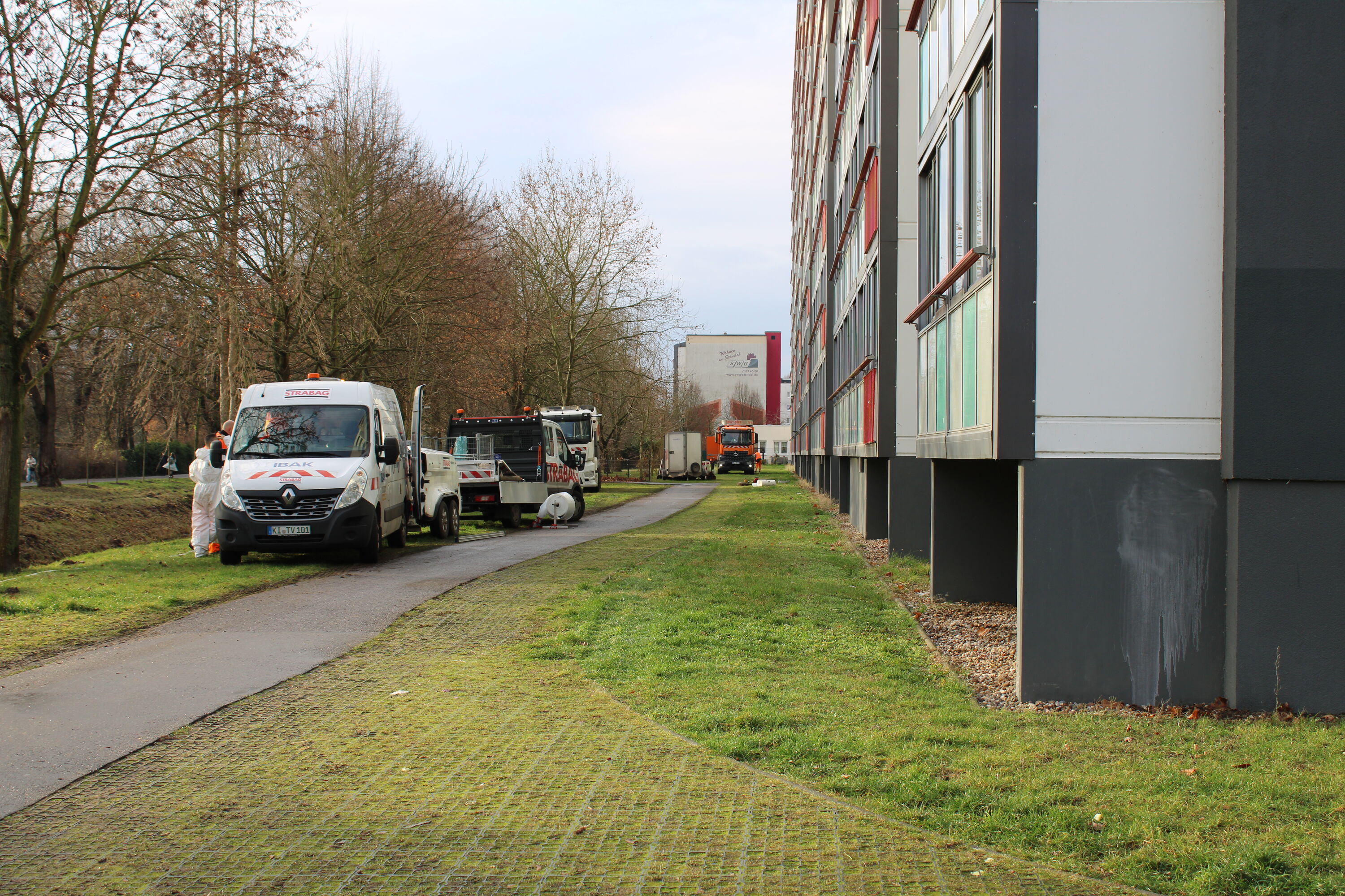 Kanalsanierungsarbeiten an der Uchte